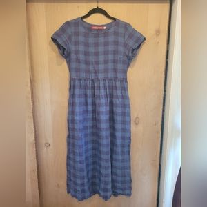 🛑🛑SOLD via FB🛑🛑Pyne & Smith No 17 Brixham Check dress, XS
